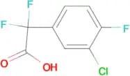 2,2-Difluoro-2-(3-chloro-4-fluorophenyl)acetic acid