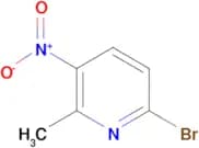 2-Bromo-6-methyl-5-nitropyridine