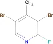 3,5-Dibromo-2-fluoro-4-methylpyridine