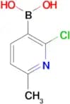 2-Chloro-6-methyl-3-pyridylboronic acid