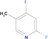 2-Fluoro-4-iodo-5-methylpyridine