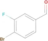 4-Bromo-3-fluorobenzaldehyde