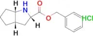 (S,S,S)-Octahydro-cyclopenta[b]pyrrole-2-carboxylic acid benzyl ester hydrochloride