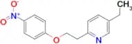 4-2-(5-Ethyl-2-pyridyl)ethoxy nitrobenzene