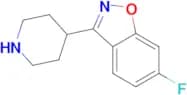 6-Fluoro-3-(4-piperidinyl)-1,2-benzisoxazole