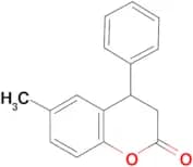 6-Methyl-4-phenyl-chroman-2-one