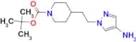 1-(2-(1-Boc-Piperidin-4-yl)-ethyl)-1H-pyrazol-4-ylamine