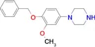 1-(4-Benzyloxy-3-methoxy-phenyl)-piperazine