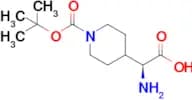 (S)-1-Boc-4-(aminocarboxymethyl)piperidine