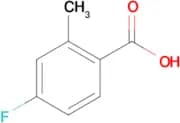 4-Fluoro-2-methylbenzoic acid