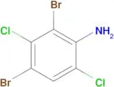 2,4-Dibromo-3,6-dichloroaniline