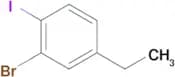 3-Bromo-4-iodoethylbenzene