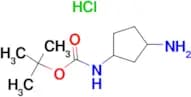 (3-Amino-cyclopentyl)-carbamic acid tert-butylester hydrochloride
