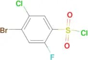 4-Bromo-5-chloro-2-fluorobenzenesulfonyl chloride