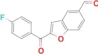 2-(4-Fluoro-benzoyl)-benzofuran-5-carbaldehyde