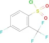 4-Fluoro-2-(trifluoromethyl)benzenesulfonyl chloride