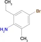 4-Bromo-6-ethyl-2-methylaniline