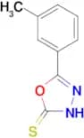 5-(3-Methylphenyl)-1,3,4-oxadiazole-2-thiol
