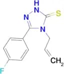 4-Allyl-5-(4-fluorophenyl)-4H-1,2,4-triazole-3-thiol