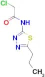 2-Chloro-N-(5-propyl-1,3,4-thiadiazol-2-yl)acetamide
