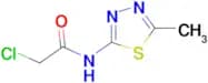 2-Chloro-N-(5-methyl-1,3,4-thiadiazol-2-yl)acetamide