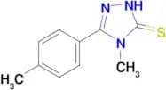 4-Methyl-5-(4-methylphenyl)-4H-1,2,4-triazole-3-thiol
