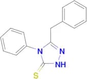 5-Benzyl-4-phenyl-4H-1,2,4-triazole-3-thiol