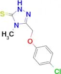 5-[(4-Chlorophenoxy)methyl]-4-methyl-4H-1,2,4-triazole-3-thiol