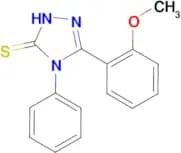 3-(2-Methoxyphenyl)-4-phenyl-1,2,4-triazole-5-thiol