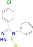 5-(4-Chloro-phenyl)-4-phenyl-4H-[1,2,4]triazole-3-thiol