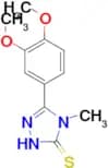 5-(3,4-Dimethoxyphenyl)-4-methyl-4H-1,2,4-triazole-3-thiol