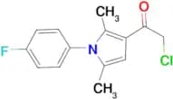2-Chloro-1-[1-(4-fluorophenyl)-2,5-dimethyl-1H-pyrrol-3-yl]-1-ethanone