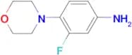 3-Fluoro-4-morpholin-aniline