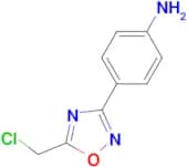 4-(5-Chloromethyl-[1,2,4]oxadiazol-3-yl)-aniline