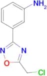 3-(5-Chloromethyl-[1,2,4]oxadiazol-3-yl)-aniline