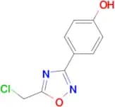 4-(5-Chloromethyl-[1,2,4]oxadiazol-3-yl)-phenol