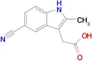 5-Cyano-2-methylindole-3-acetic acid