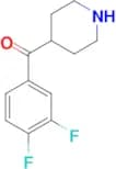 (3,4-Difluoro-phenyl)-piperidin-4-yl-methanone