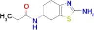 (R)-N-(2-Amino-4,5,6,7-tetrahydro-benzothiazol-6-yl)-propionamide