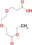 3-[2-(2-Ethoxycarbonyl-ethoxy)-ethoxy]-propionic acid