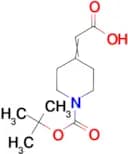 1-Boc-Piperidin-4-ylidene-acetic acid