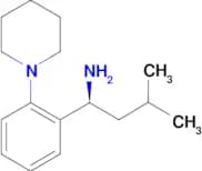 (S)-3-Methyl-1-(2-piperidin-1-yl-phenyl)butylamine