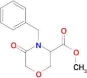 Methyl 4-benzyl-5-oxo-morpholine-3-carboxylate