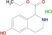 6-Hydroxy-1,2,3,4-tetrahydro-isoquinoline-1-carboxylic acid ethyl ester hydrochloride