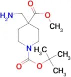Methyl 4-aminomethyl-1-Boc-piperidine-4-carboxylate