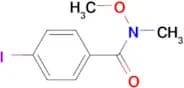 4-Iodo-N-methoxy-N-methyl-benzamide
