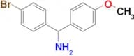 1-(4-Bromophenyl)-1-(4-methoxyphenyl)methylamine