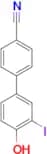 4′-Hydroxy-3′-iodo-biphenyl-4-carbonitrile