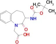 (3-N-Boc-amino-2-oxo-2,3,4,5-tetrahydro-benzo[b]azepin-1-yl)-acetic acid