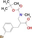 2-N-Boc-3-(3-Bromo-phenyl)-2-methylaminomethyl-propionic acid